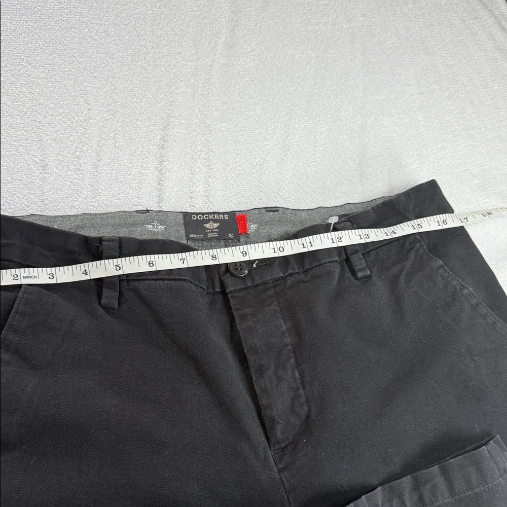 Dockers Men's Classic Black Chinos - Picture 2 of 14